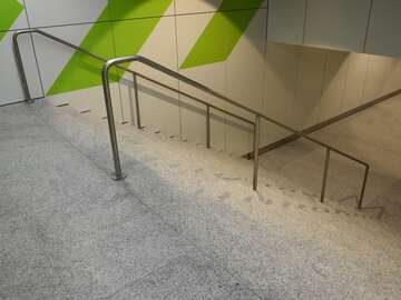 Bianco Montorfano, geschliffen