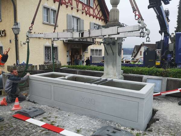 Brunnen aus Sandstein