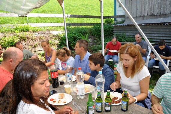 Beim Zmittag